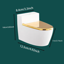 Decorative Fancy Wall Mounted Toilet-Shaped Ashtray – Quirky, Removable & Easy-to-Clean Design