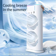 Double-Ended Spray Fan, Mist Cooling Fan, Portable Air Cooler, Electric Mist Fan, Mini Spray Fan, Dual Nozzle Fan, Travel Cooling Fan, Summer Gadgets 2025