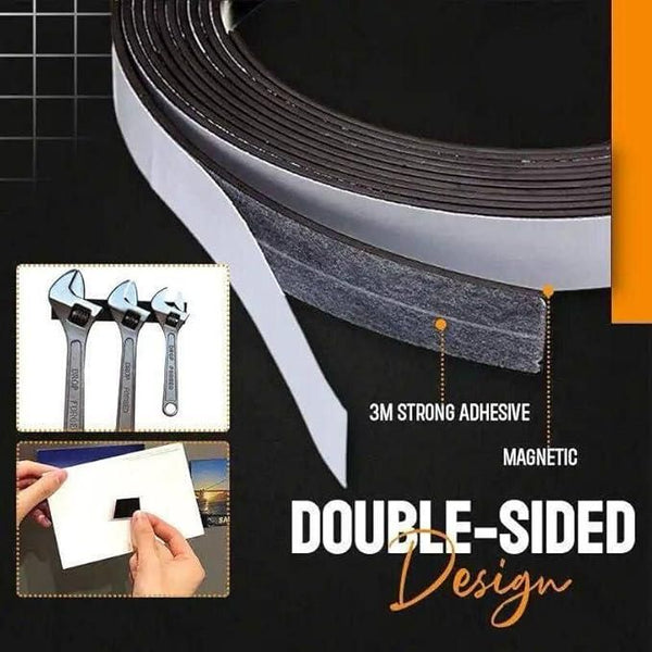 Self-Adhesive Magnetic Tape – Multipurpose Flexible Strip for Home, Office & DIY Projects