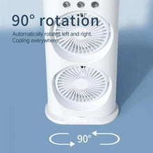 Double-Ended Spray Fan, Mist Cooling Fan, Portable Air Cooler, Electric Mist Fan, Mini Spray Fan, Dual Nozzle Fan, Travel Cooling Fan, Summer Gadgets 2025