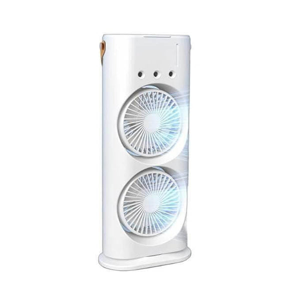 Double-Ended Spray Fan, Mist Cooling Fan, Portable Air Cooler, Electric Mist Fan, Mini Spray Fan, Dual Nozzle Fan, Travel Cooling Fan, Summer Gadgets 2025