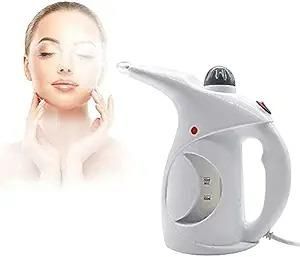 Fast Heat-Up Portable Handheld Garment & Facial Steamer – Dual-Use Vapor Steamer Iron Brush for Home & Travel (Multicolour)